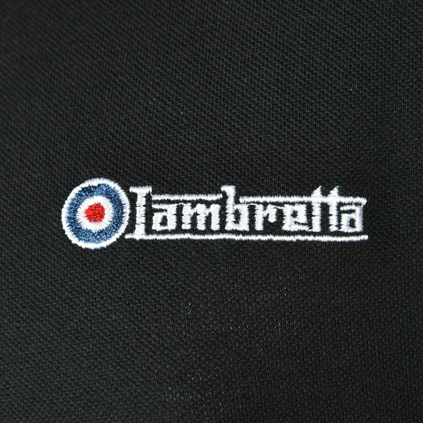 Lambretta Mens Tipped Pique T-Shirt