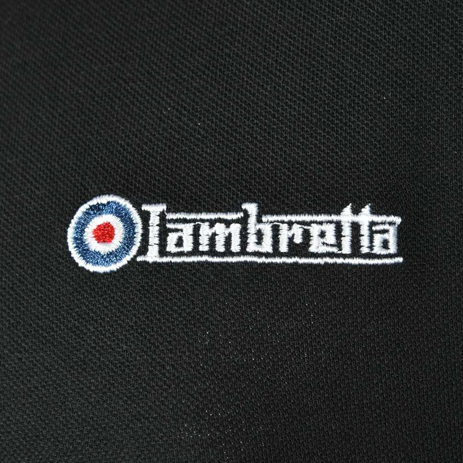 Lambretta Mens Tipped Pique T-Shirt