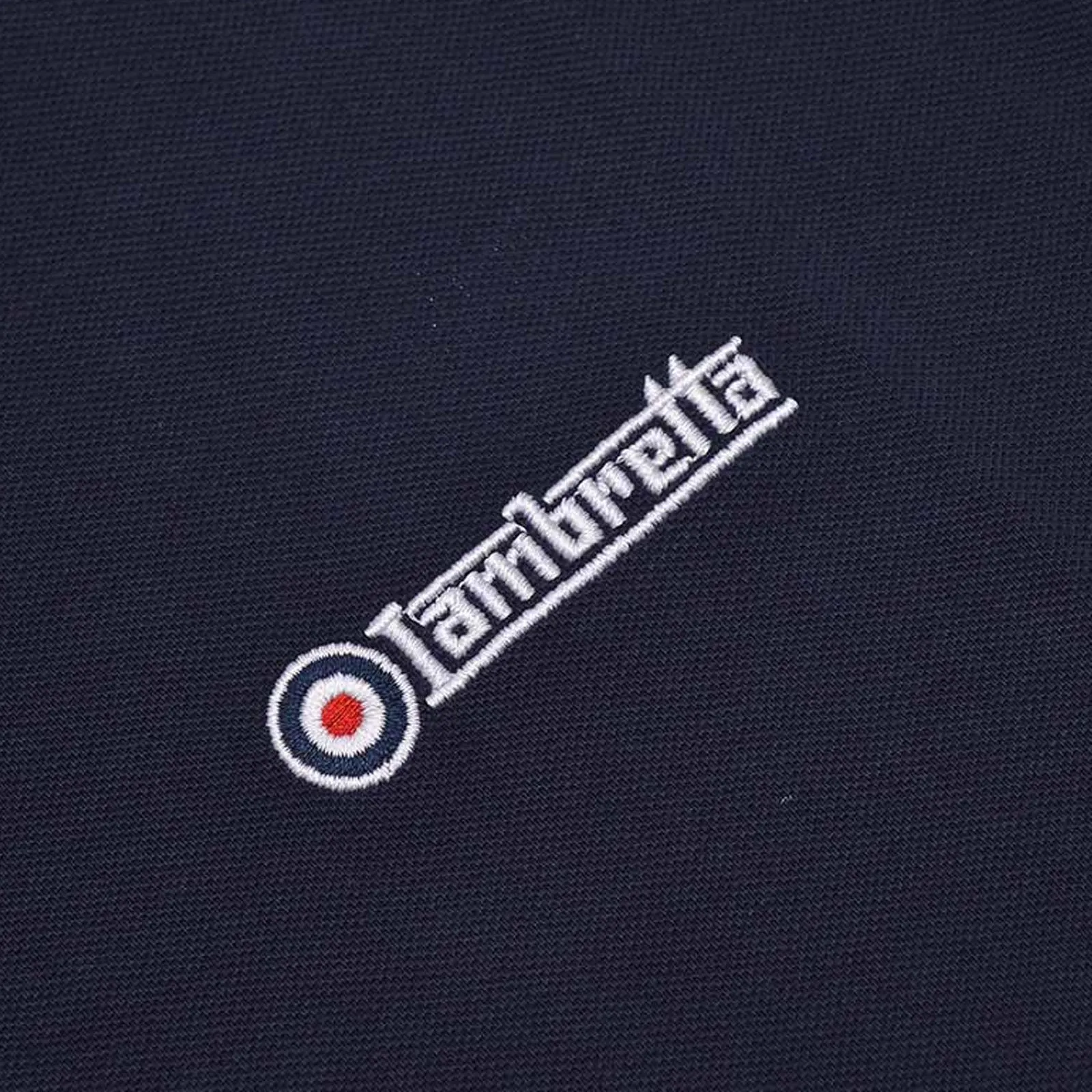 Lambretta Mens Triple Tipped Pique T-Shirt