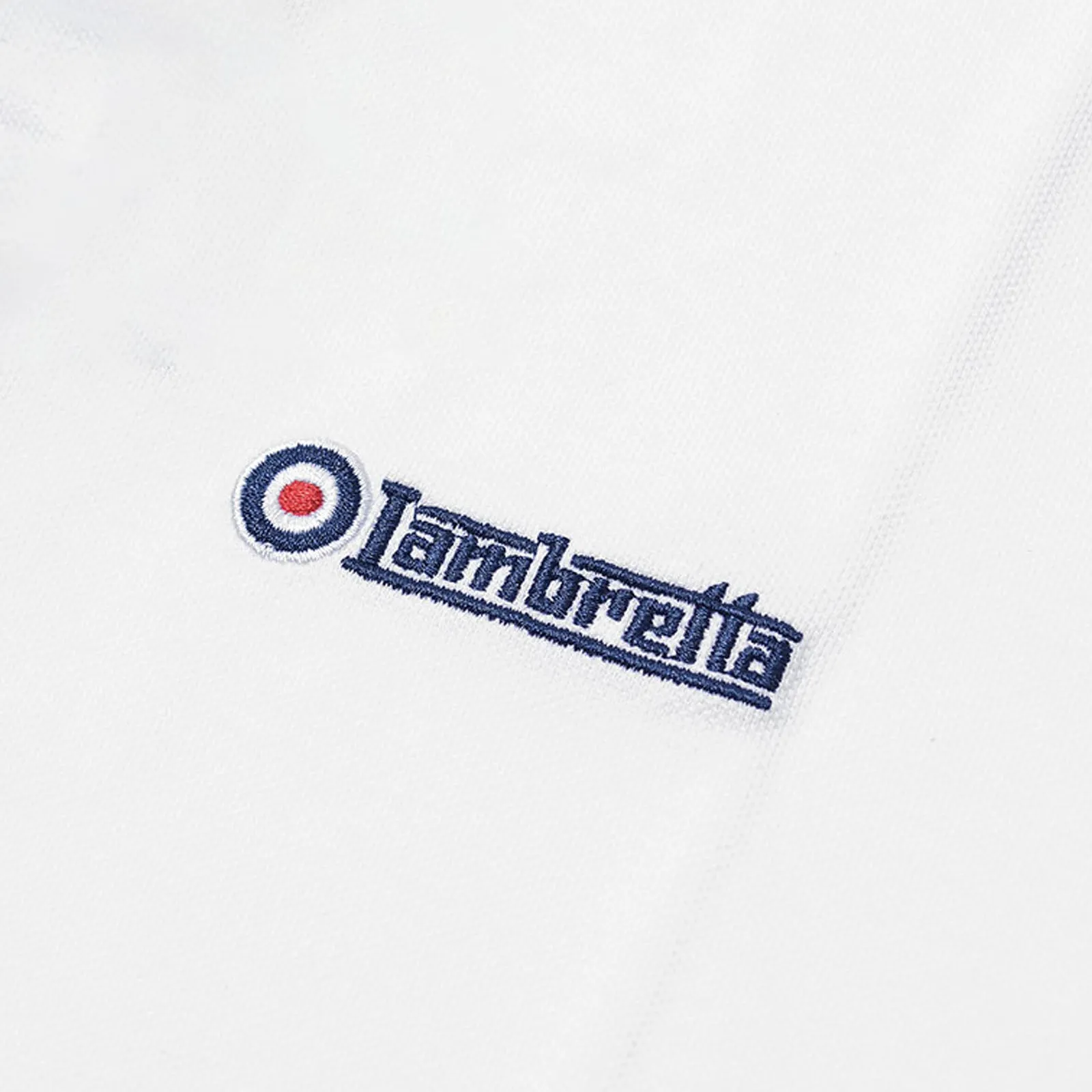 Lambretta Mens Triple Tipped Pique T-Shirt