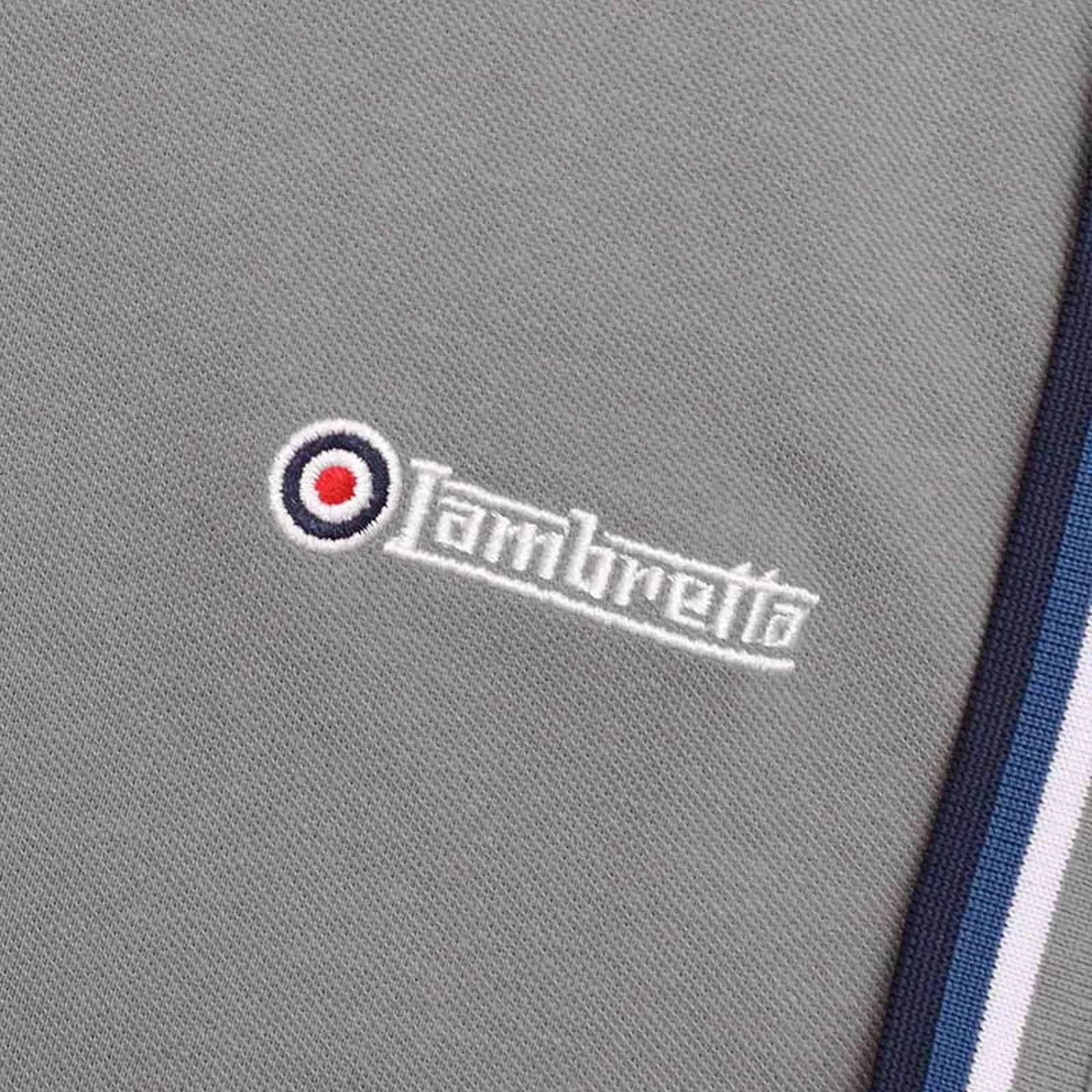 Lambretta Mens Triple Tipped Polo Shirt