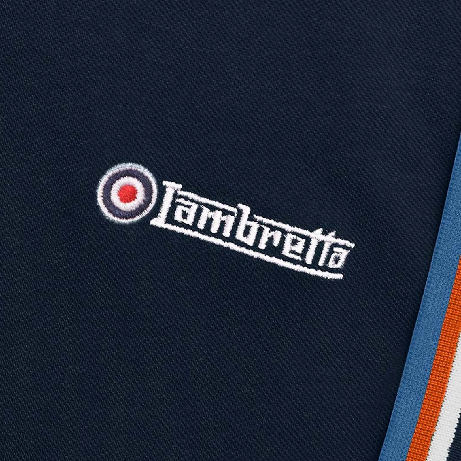 Lambretta Mens Triple Tipped Polo Shirt