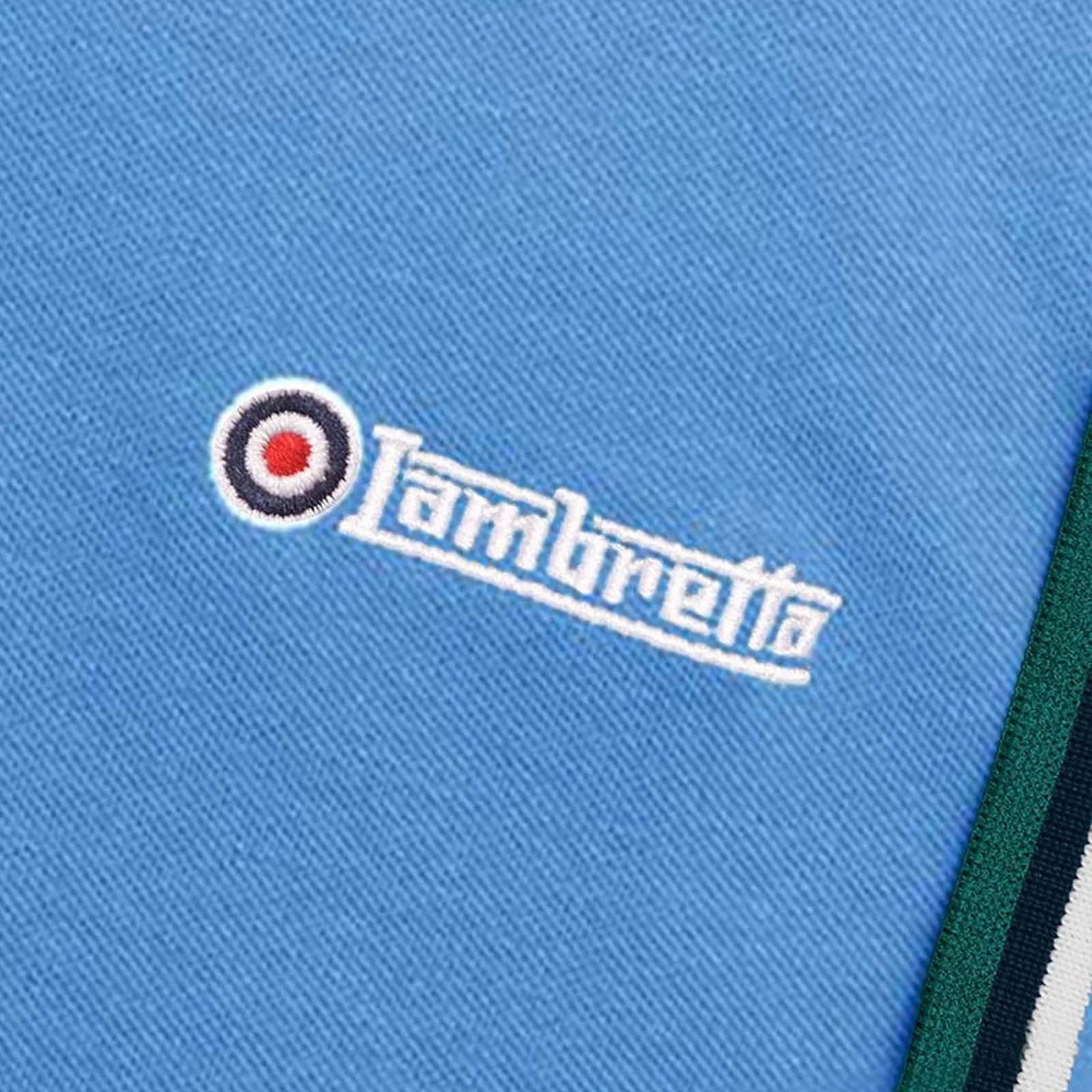 Lambretta Mens Triple Tipped Polo Shirt