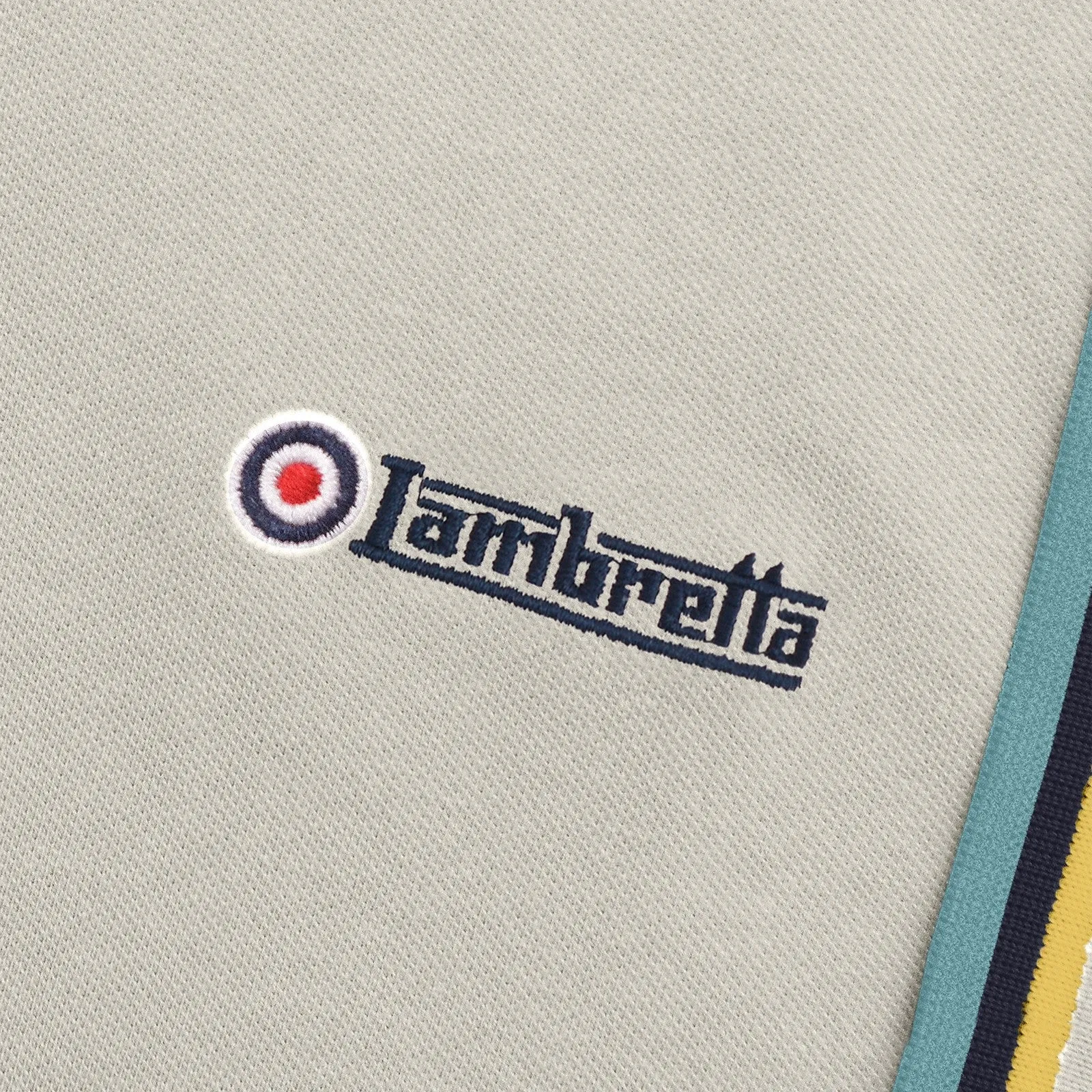 Lambretta Mens Triple Tipped Polo Shirt
