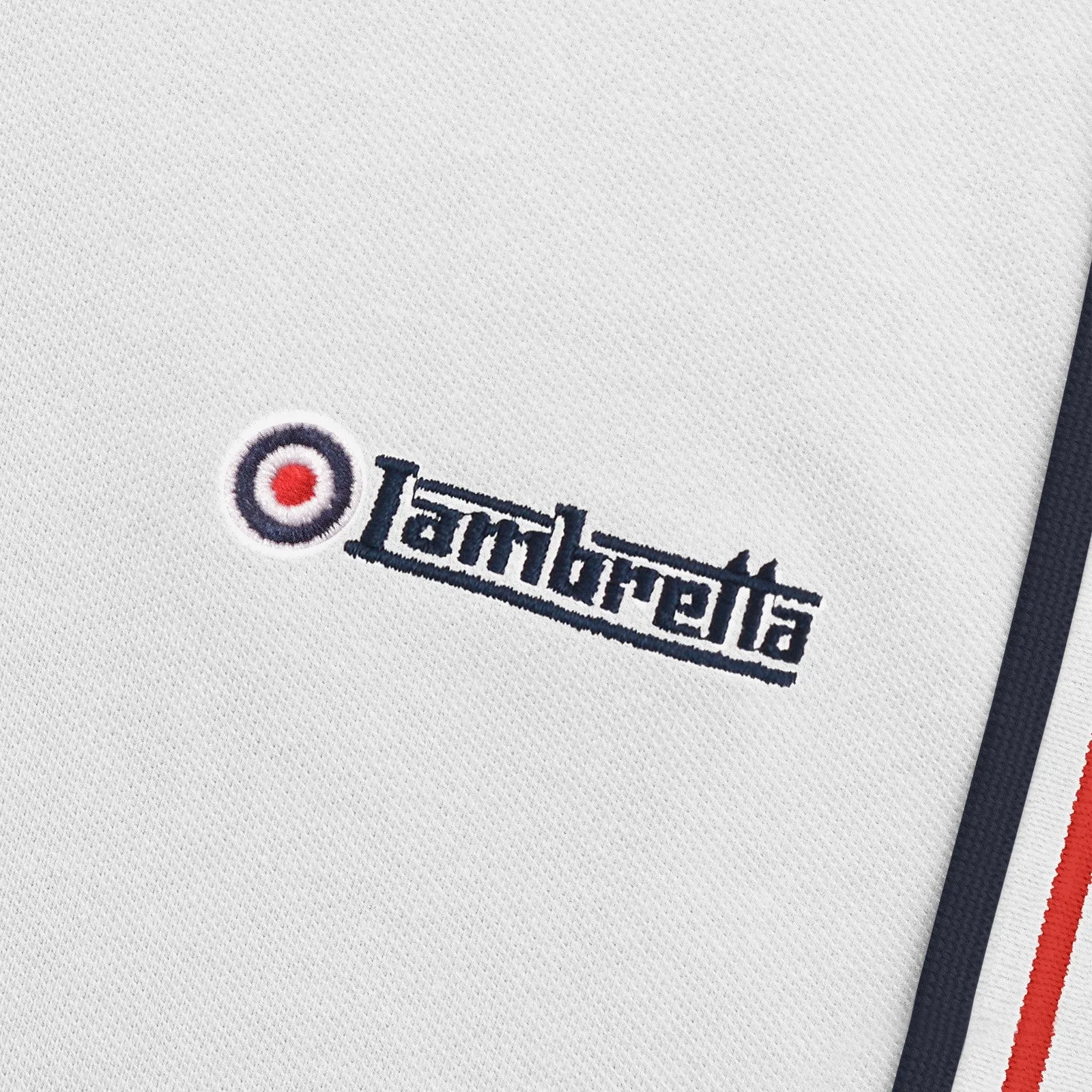 Lambretta Mens Twin Tipped Cotton Polo Shirt