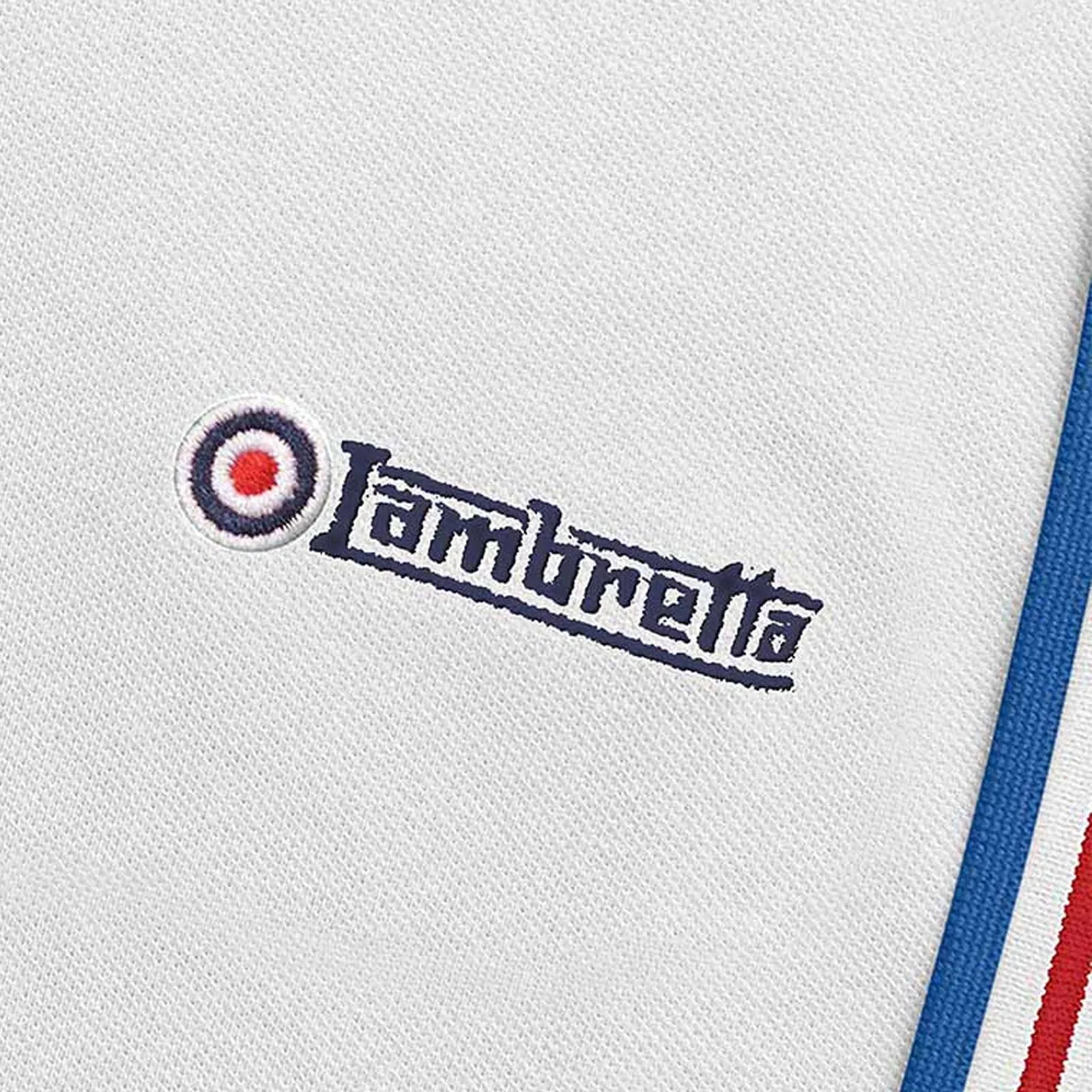Lambretta Mens Twin Tipped Cotton Polo Shirt