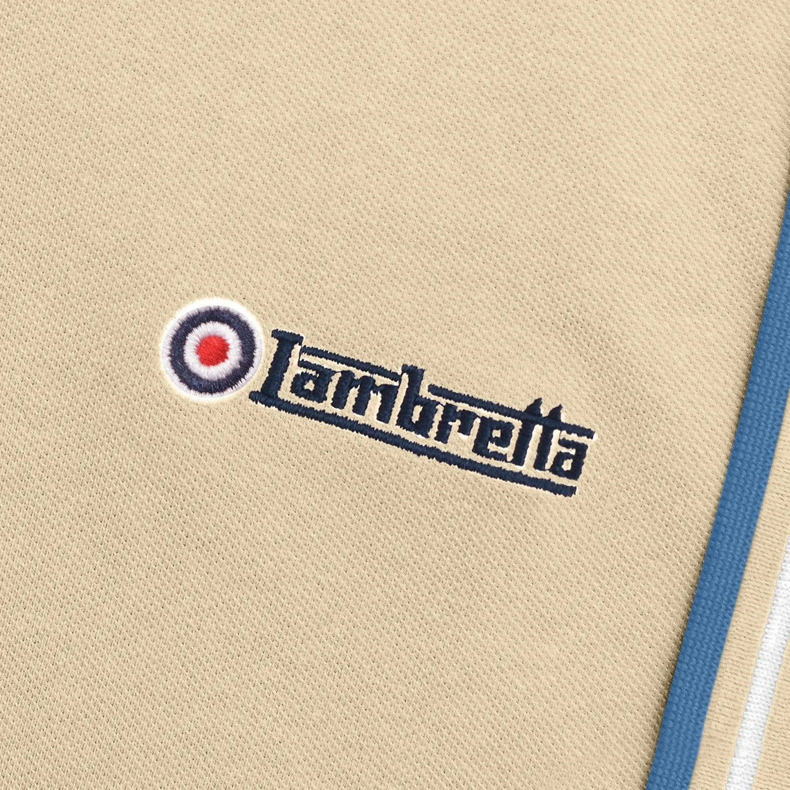 Lambretta Mens Twin Tipped Cotton Polo Shirt