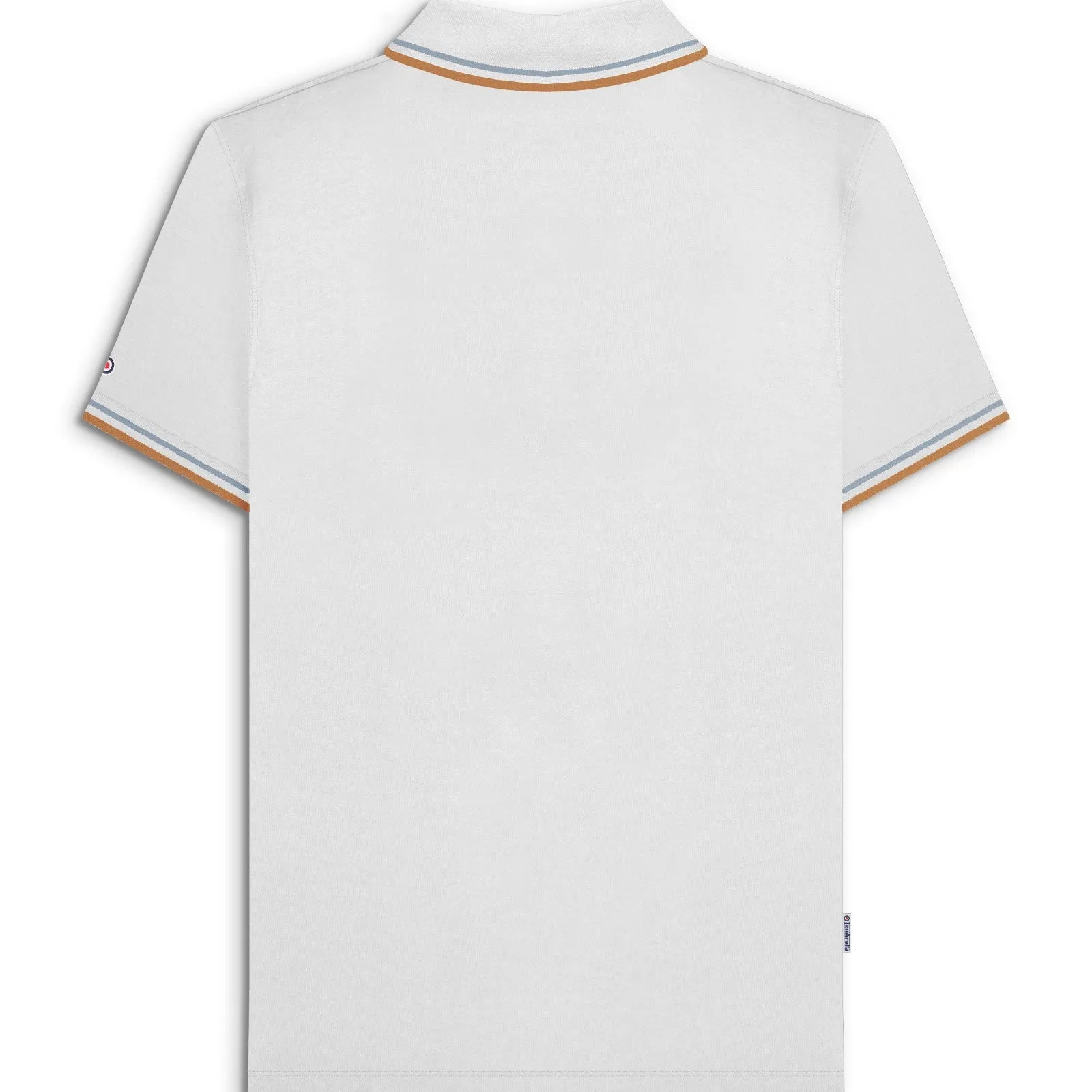 Lambretta Mens Twin Tipped Cotton Polo Shirt