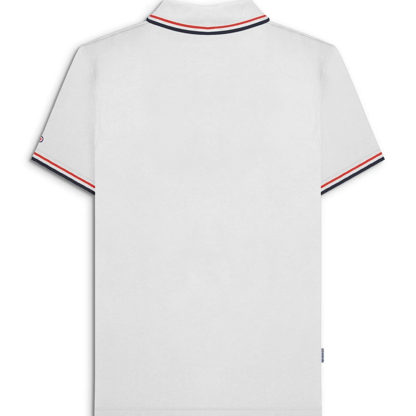 Lambretta Mens Twin Tipped Cotton Polo Shirt