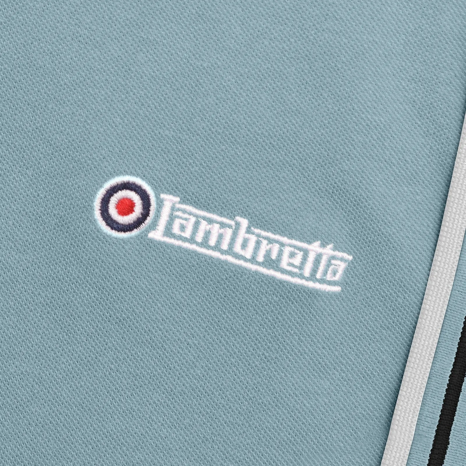 Lambretta Mens Twin Tipped Cotton Polo Shirt