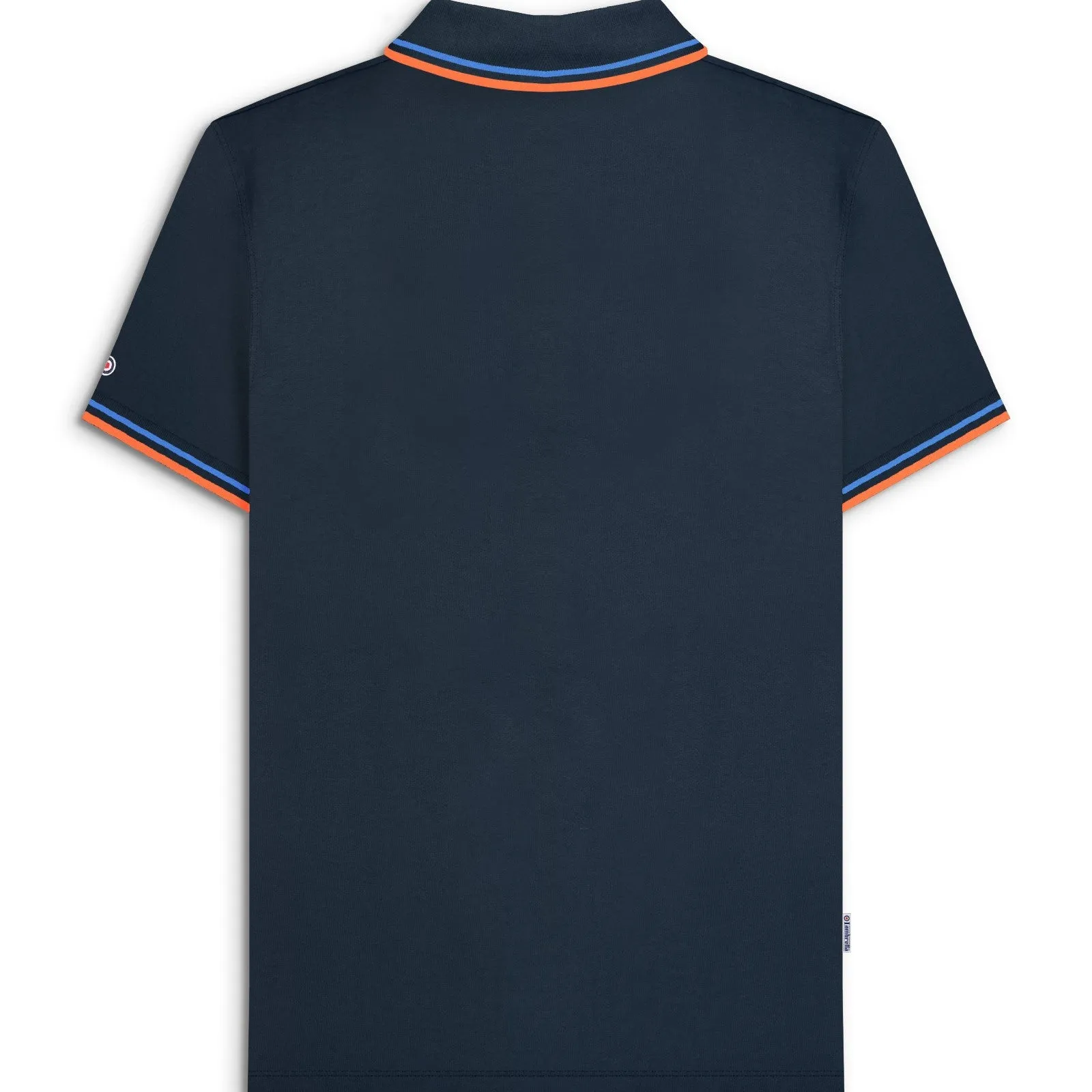 Lambretta Mens Twin Tipped Cotton Polo Shirt