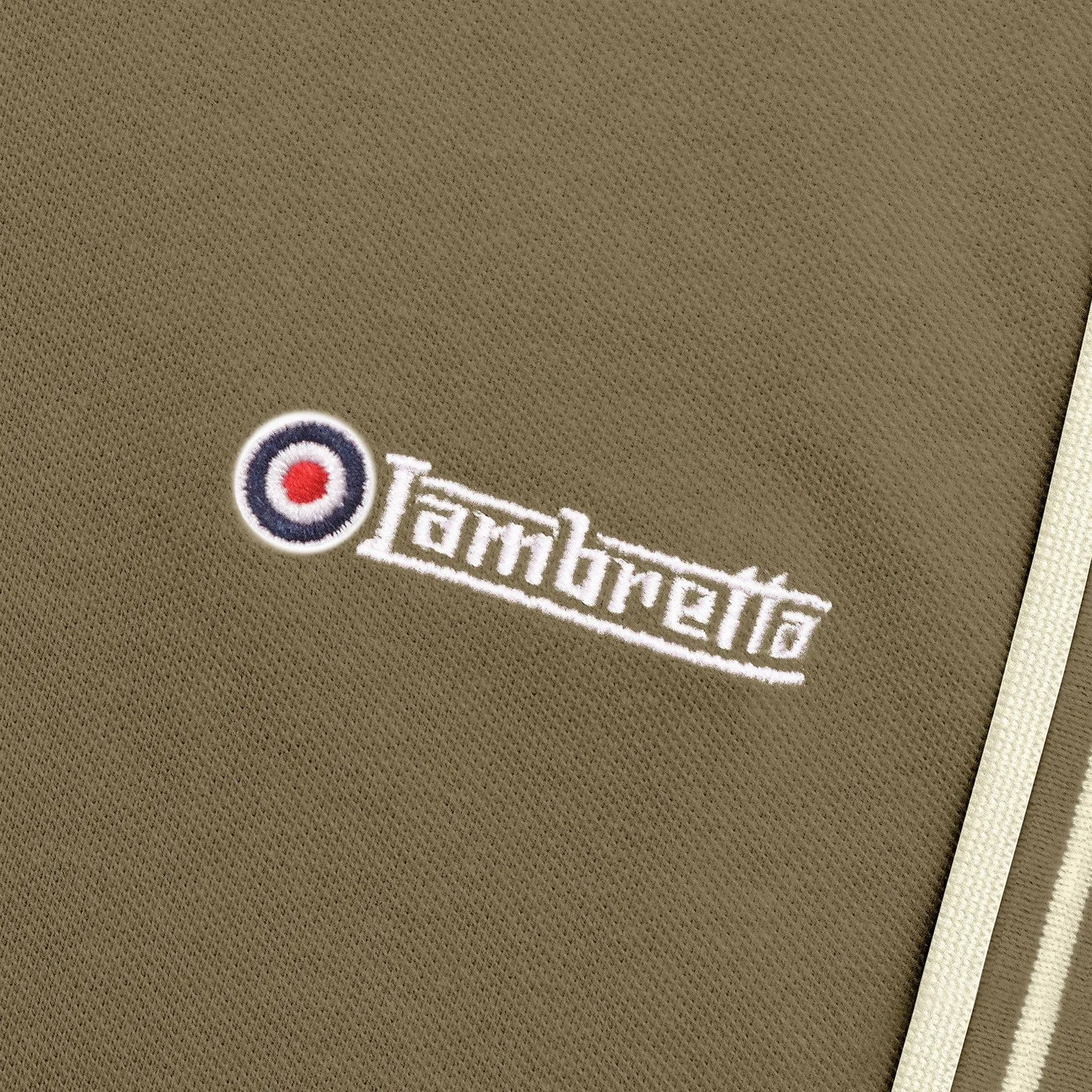 Lambretta Mens Twin Tipped Cotton Polo Shirt