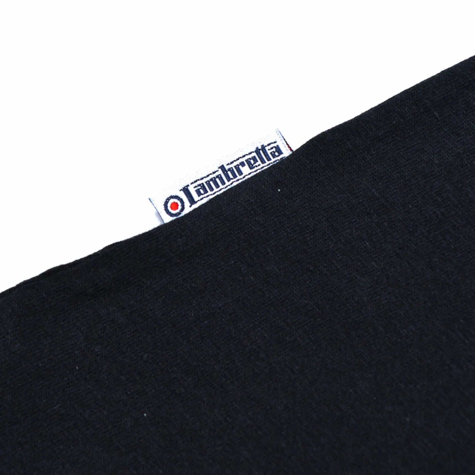 Lambretta Mens Two Toned Tipped Checked Polo Shirt