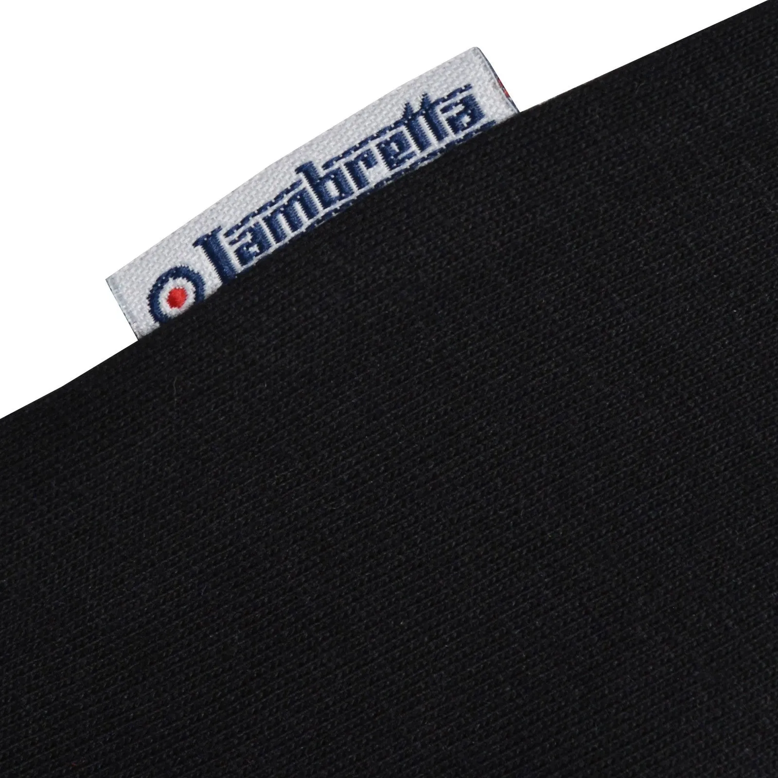 Lambretta Mens Vertical Stripe Short Sleeve Polo Shirt