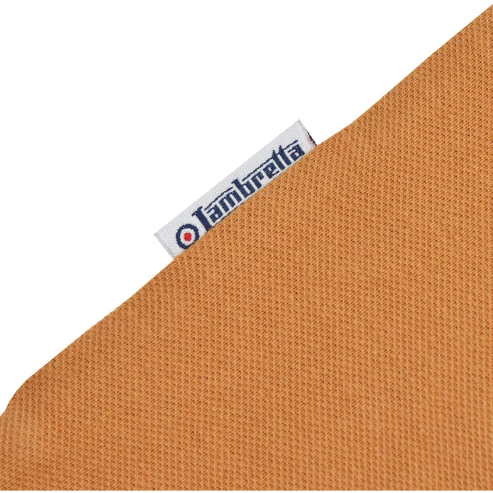 Lambretta Mens Vintage Colourblock Retro Polo Shirt