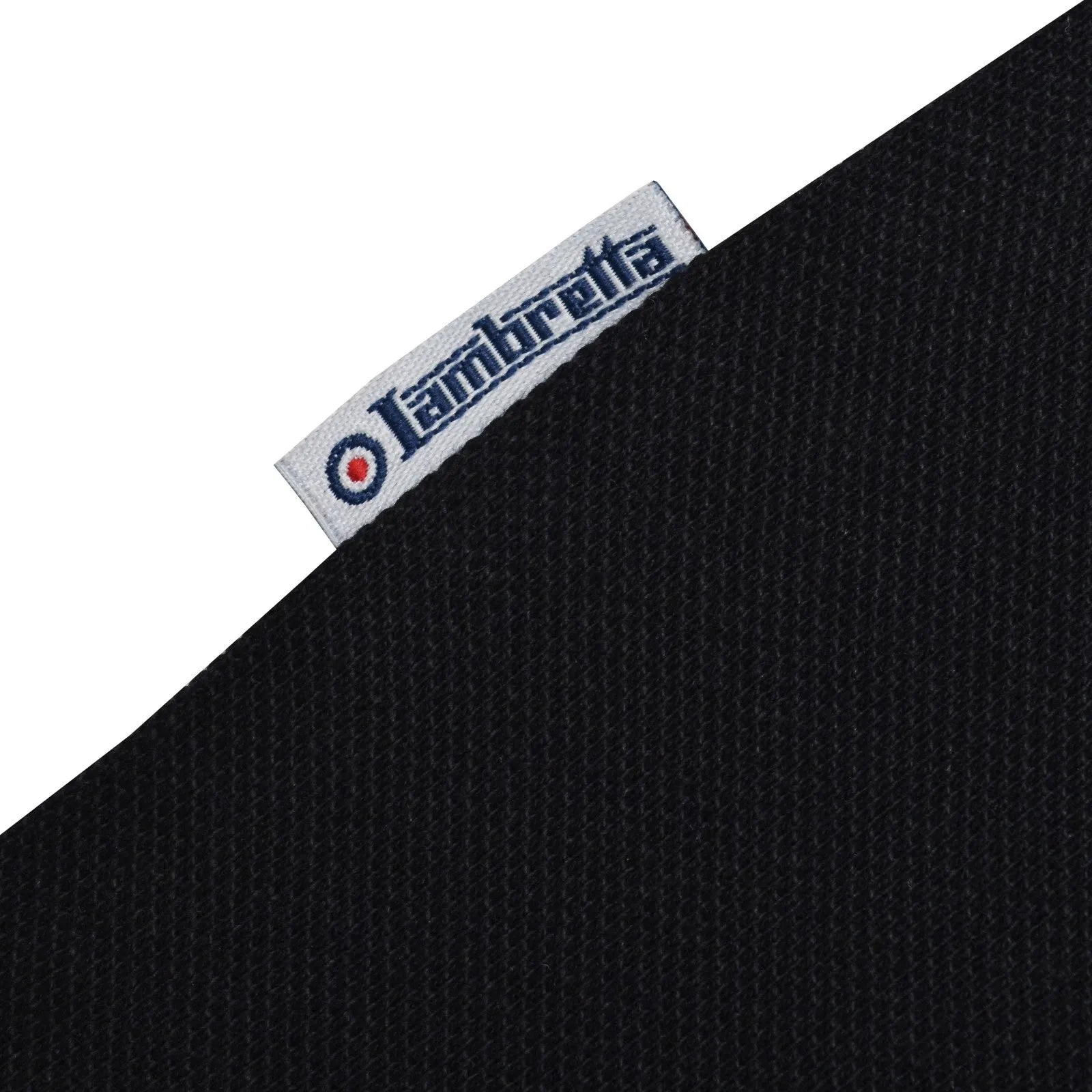 Lambretta Mens Vintage Panel Polo Shirt