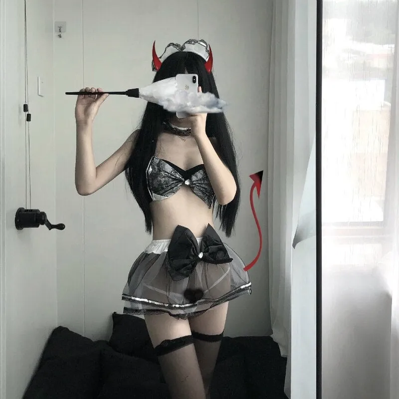 Little Bow Lingerie Set