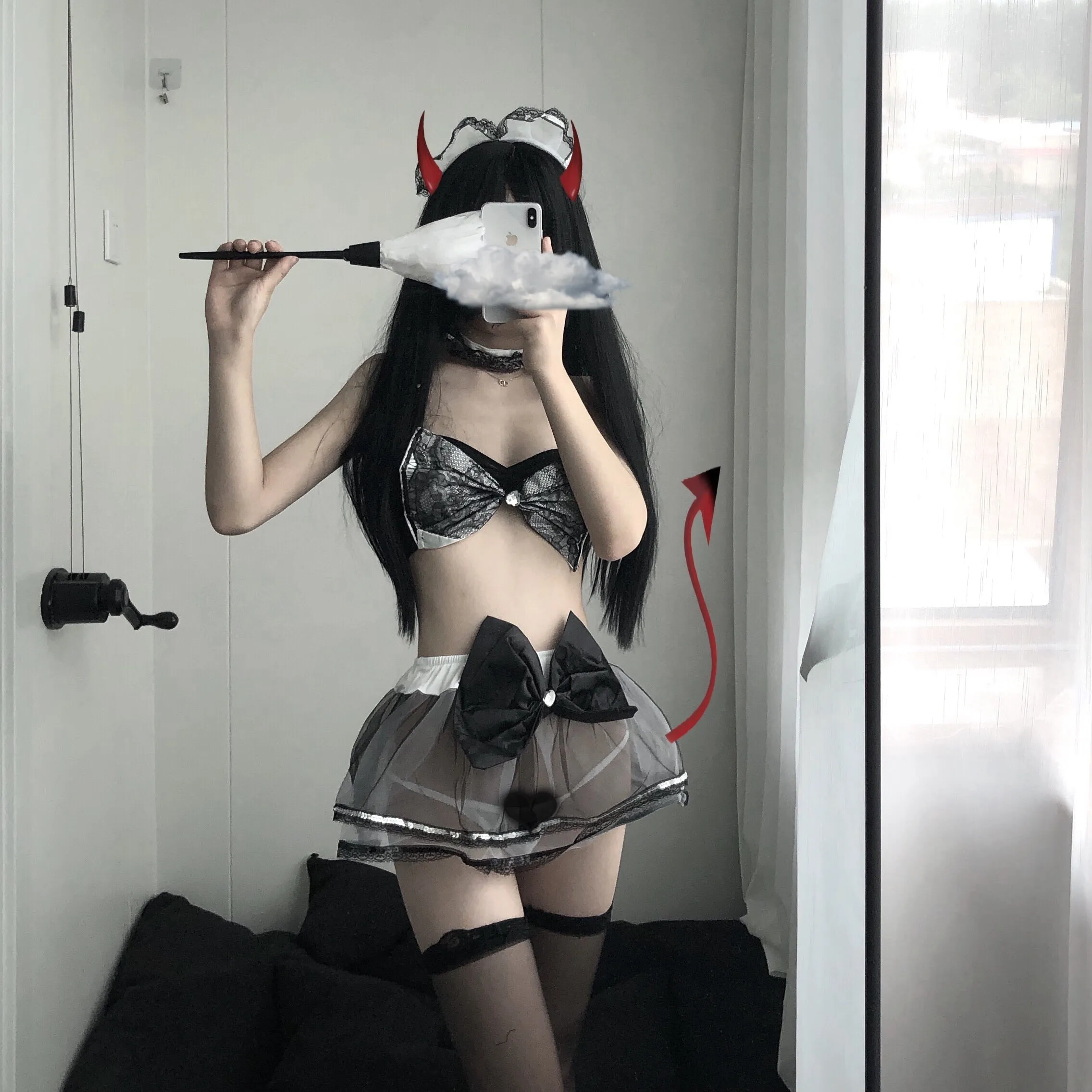 Little Bow Lingerie Set