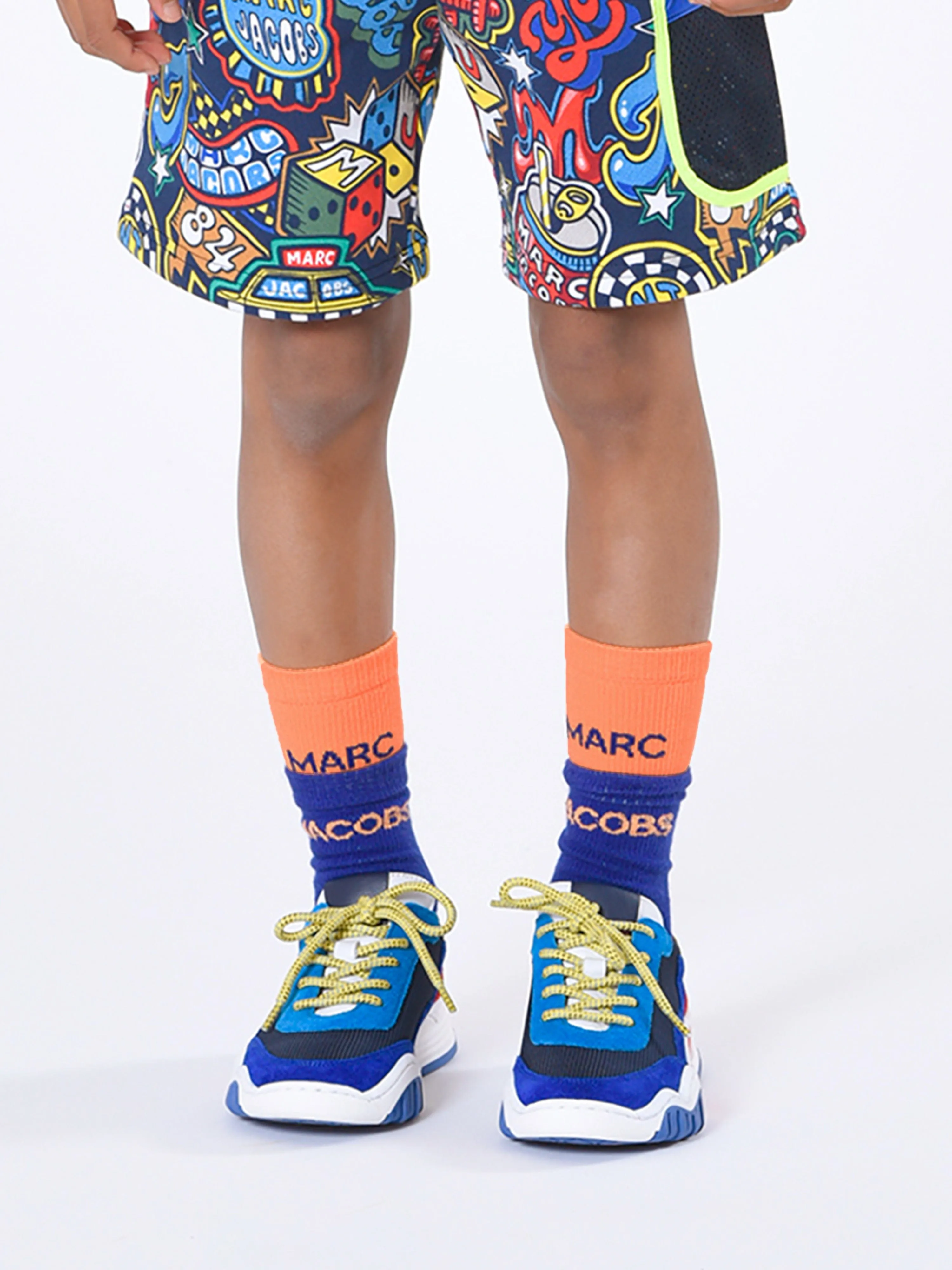 MARC JACOBS Boys Bicolour Socks in Multicolour