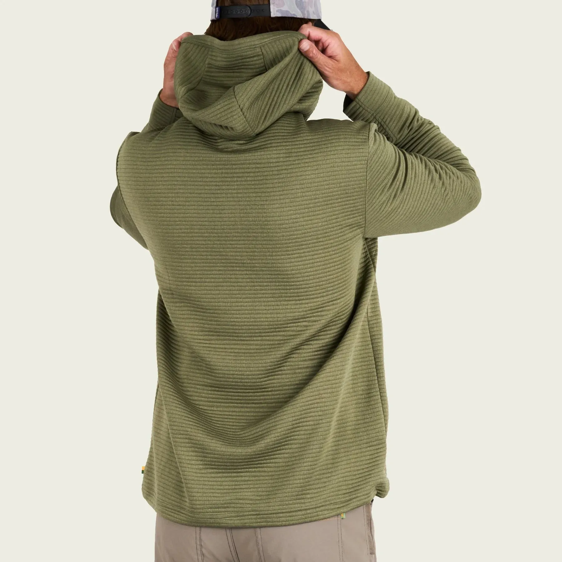 Marsh Sullivan Tech Hoodie in Fossil