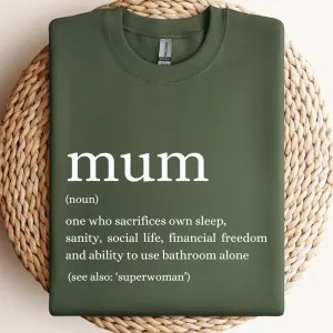 Modern Mum Definition Sweatshirt