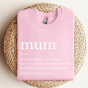 Modern Mum Definition Sweatshirt
