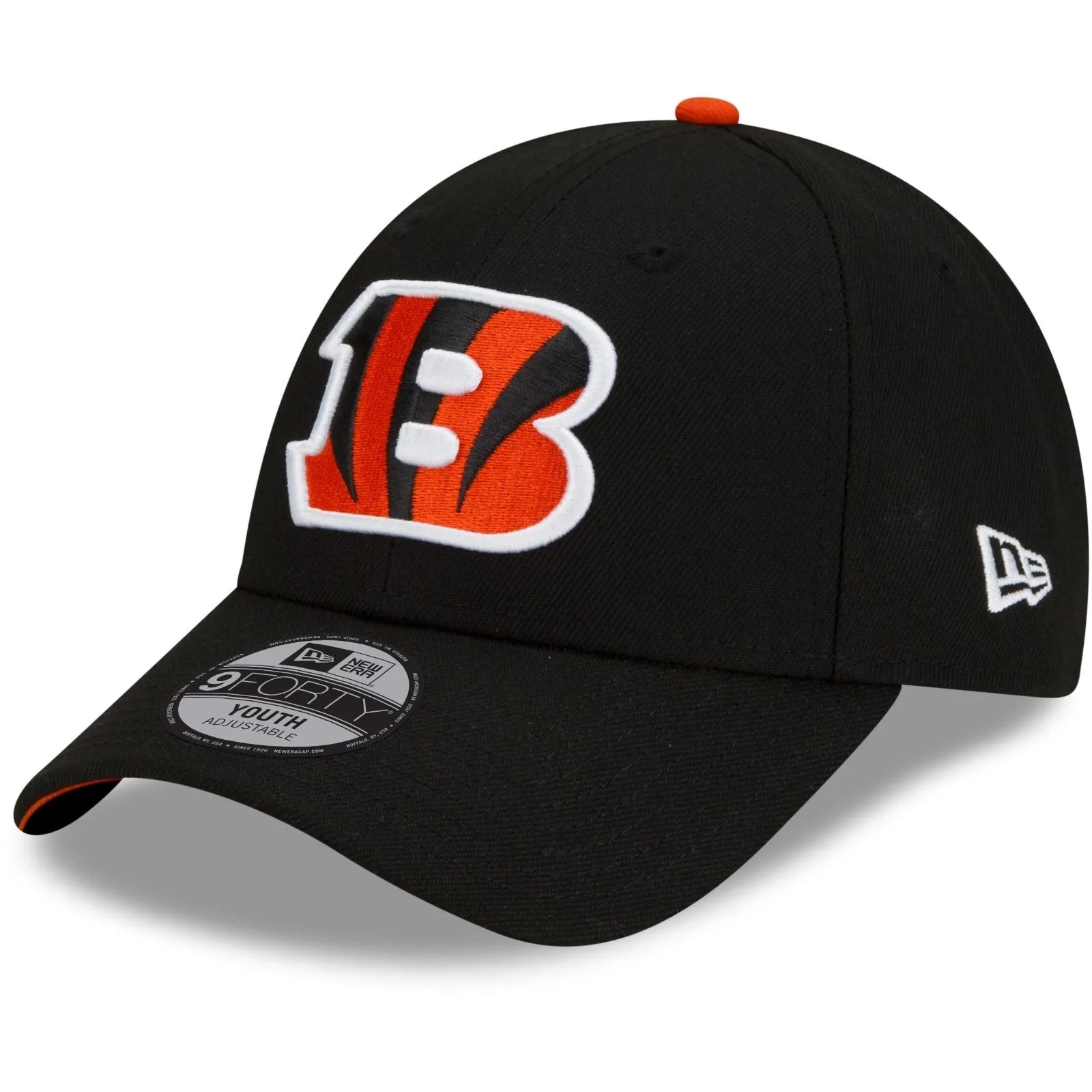 New Era Kids 9FORTY Cincinnati Bengals Baseball Cap - Black - YTH