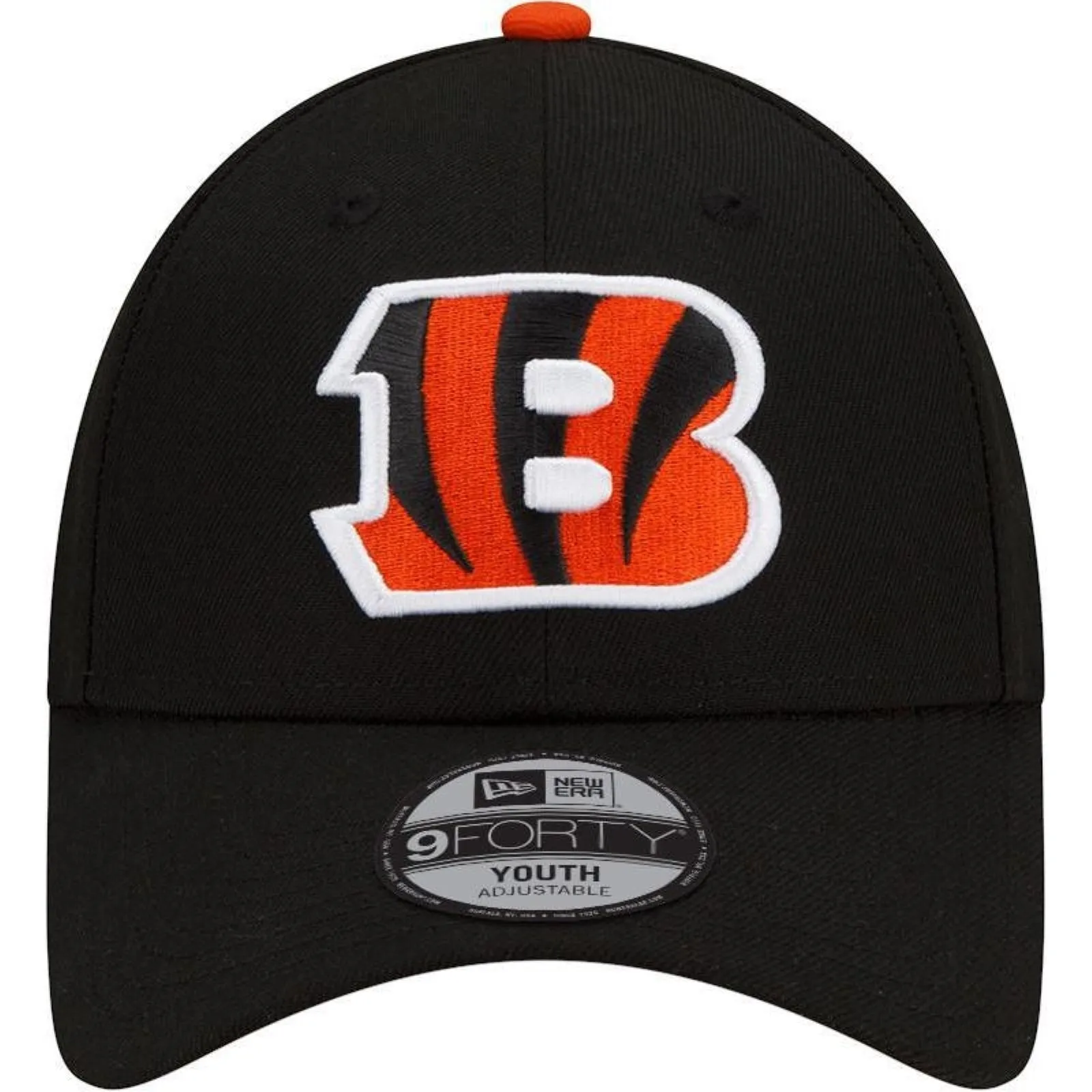 New Era Kids 9FORTY Cincinnati Bengals Baseball Cap - Black - YTH