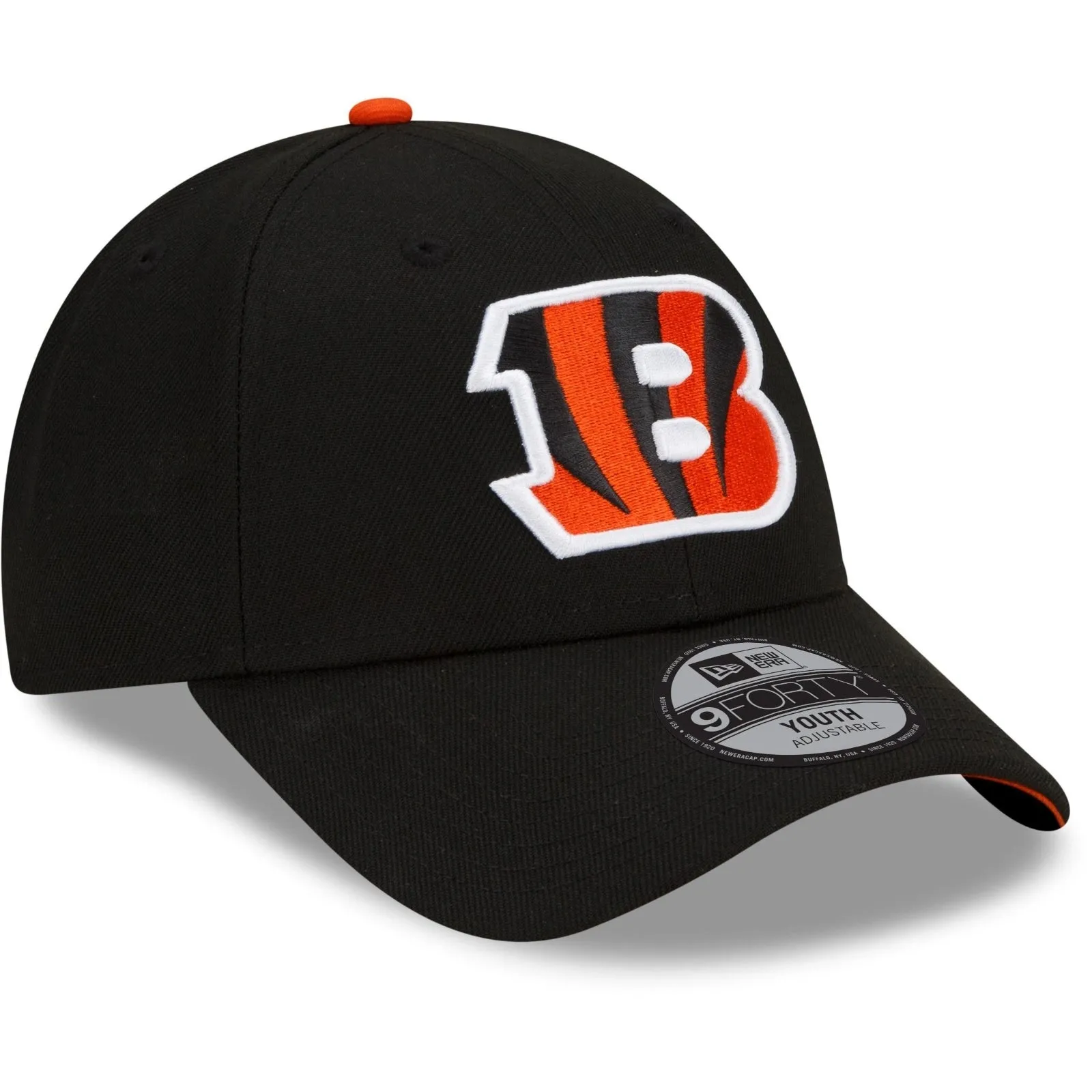 New Era Kids 9FORTY Cincinnati Bengals Baseball Cap - Black - YTH