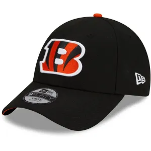 New Era Kids 9FORTY Cincinnati Bengals Baseball Cap - Black - YTH