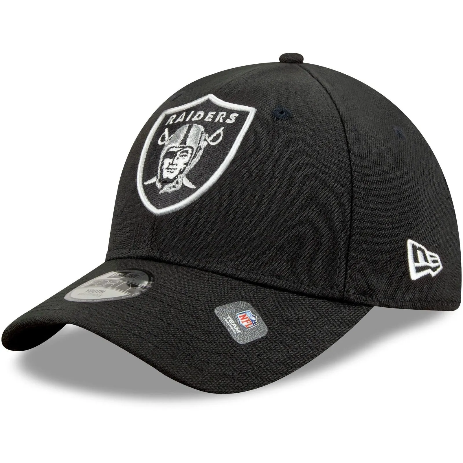 New Era Kids 9FORTY Las Vegas Raiders Baseball Cap - Black - YTH