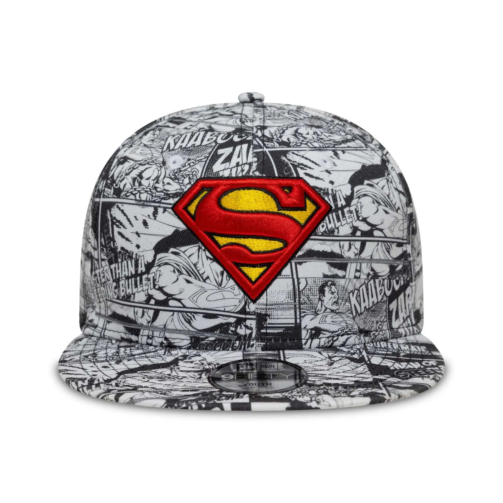 New Era Kids Superman 9FIFTY Baseball Cap - Red - YTH