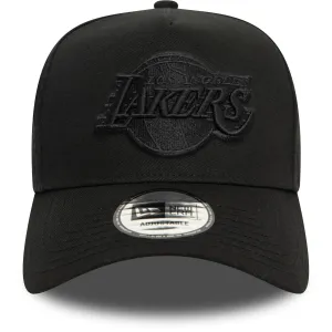 New Era Mens 9FORTY LA Lakers E-Frame Cap - Monochrome Black