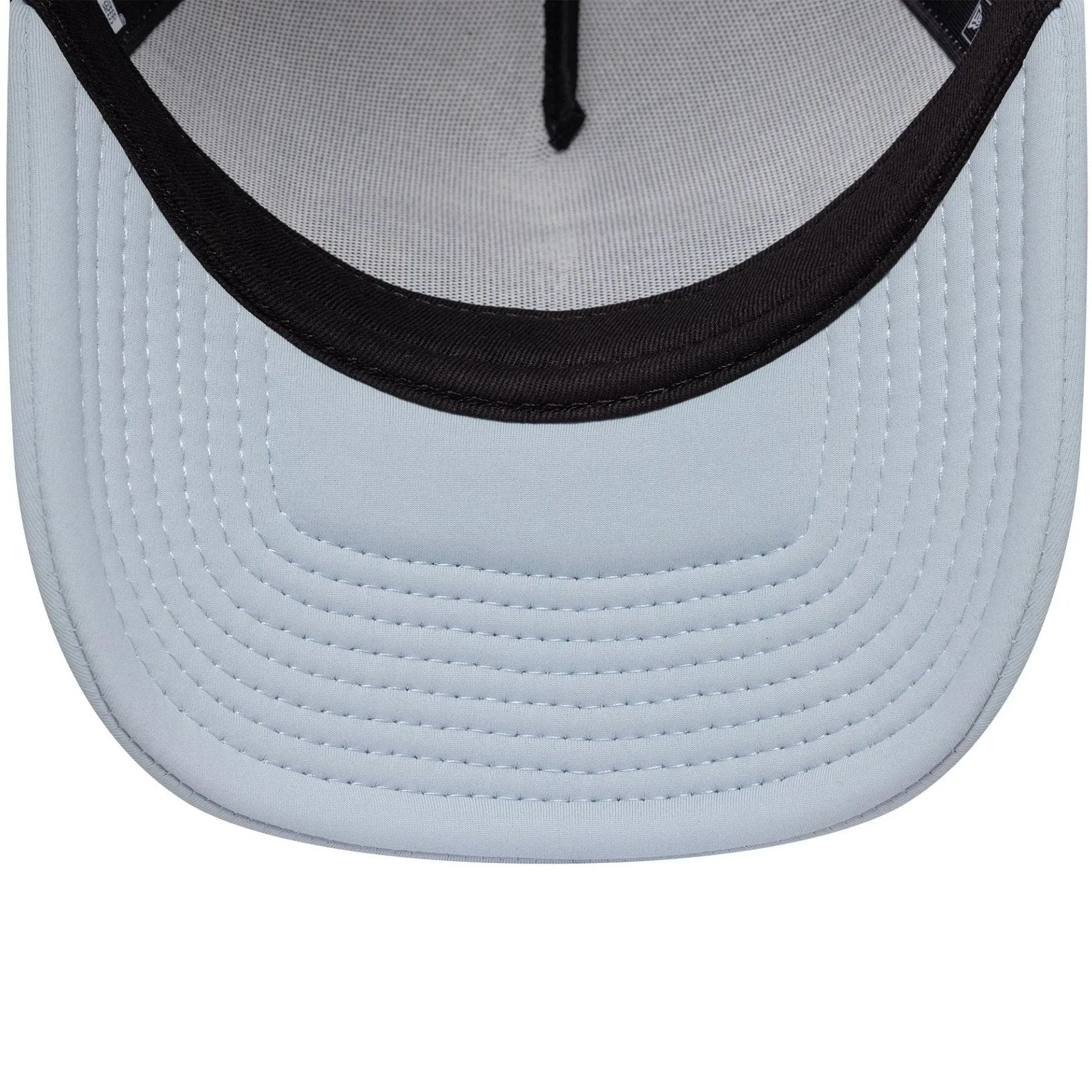 New Era Mens 9FORTY Oval Foam Patch Trucker Cap - Pastel Blue - OSFM
