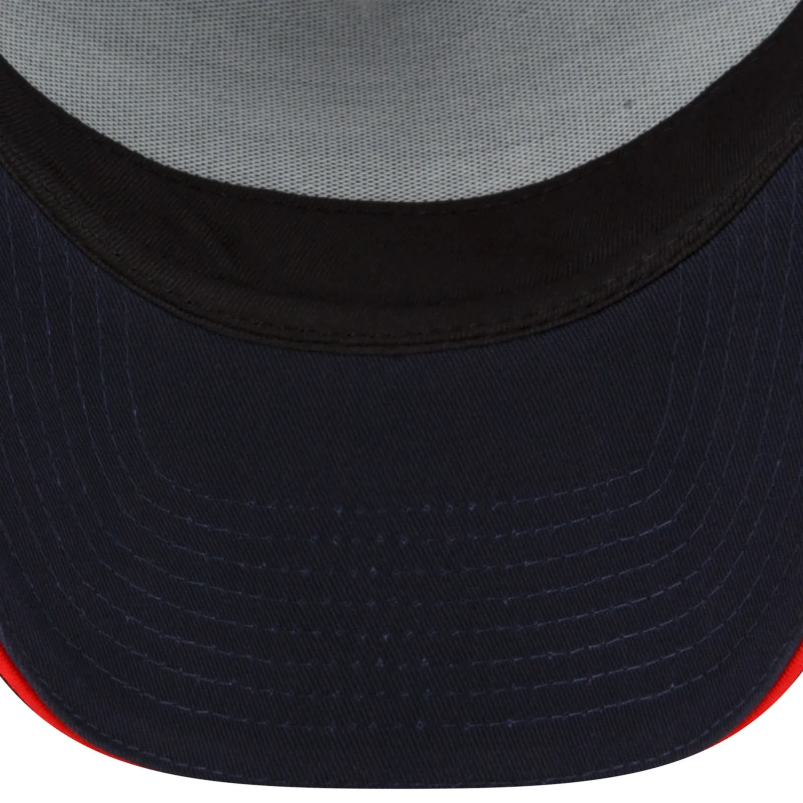New Era Mens Red Bull Racing Essentials Snapback A-Frame Trucker Cap - Blue