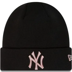 New Era New York Yankees Essential Cuff Knit Beanie - Black
