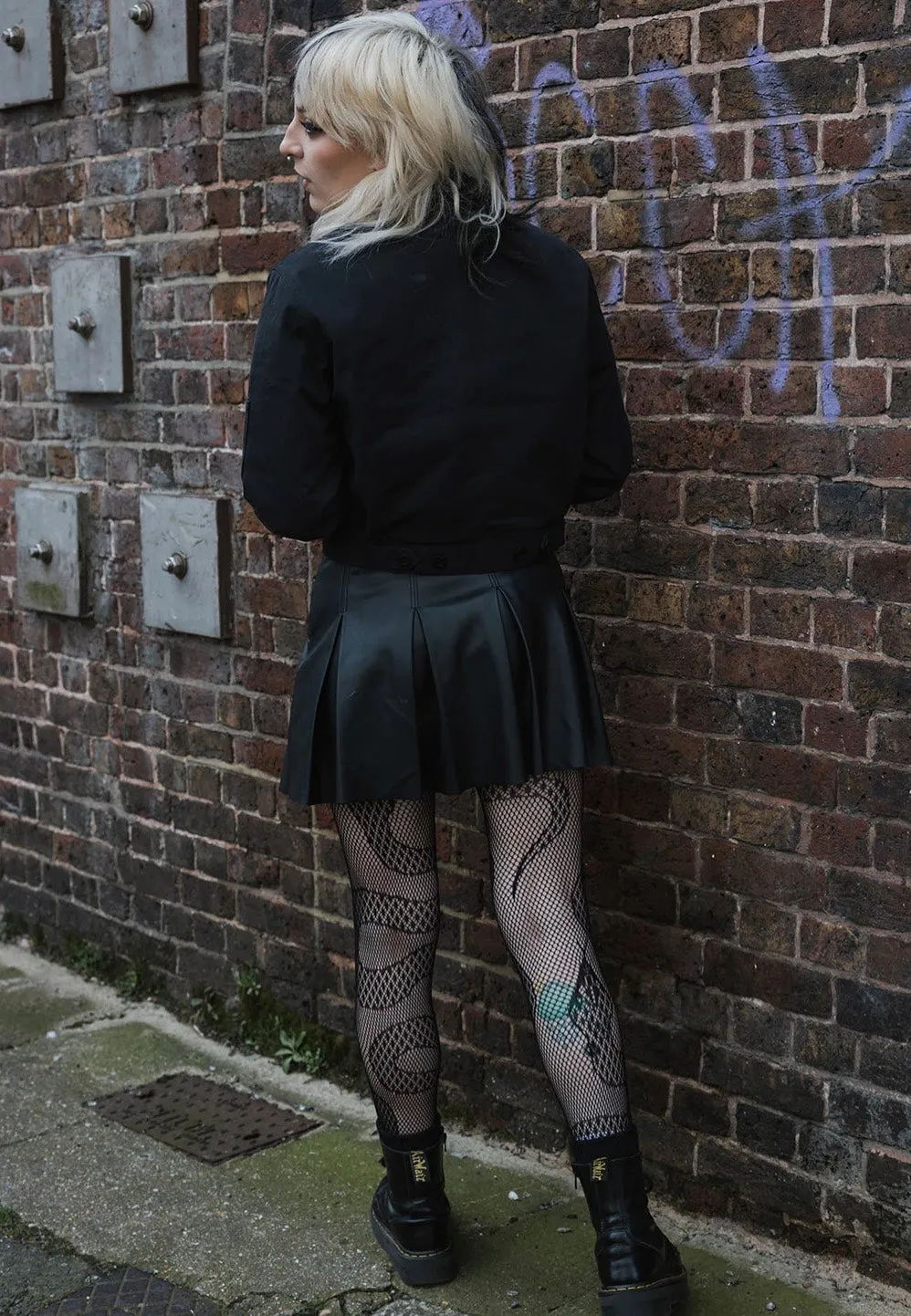 Pamela Mann - Snake Net Black - Tights