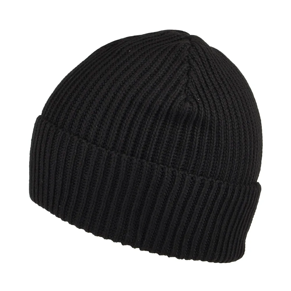 Patagonia Hats Fishermans Rolled Beanie Hat - Black