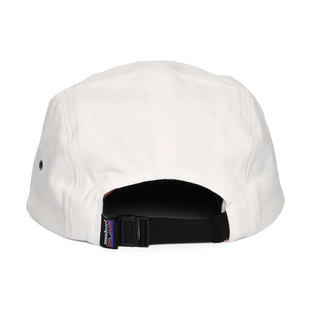 Patagonia Hats P-6 Label Maclure Organic Cotton 5 Panel Cap - Cream-Rust