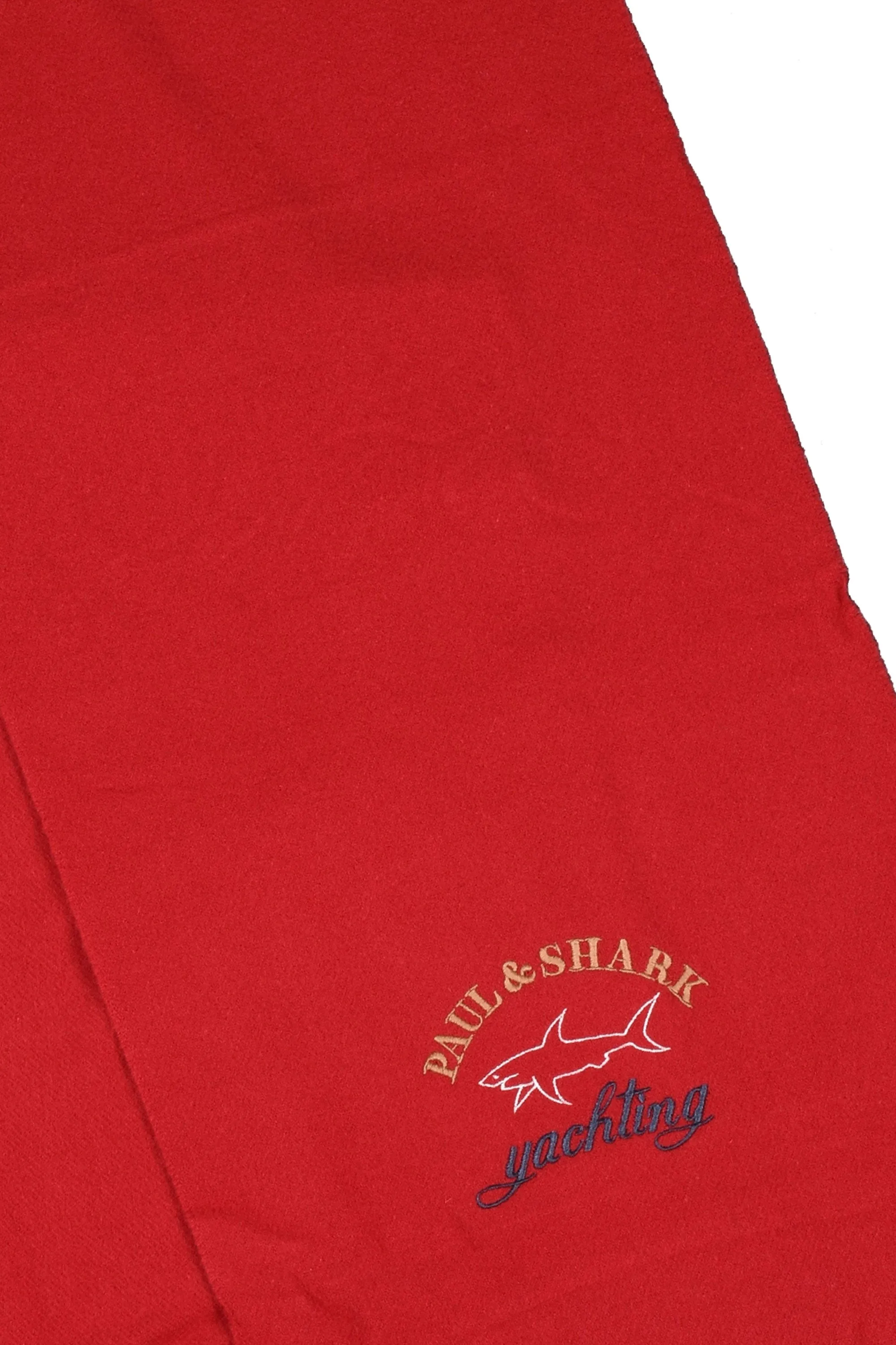 Paul And Shark Scarf Red
