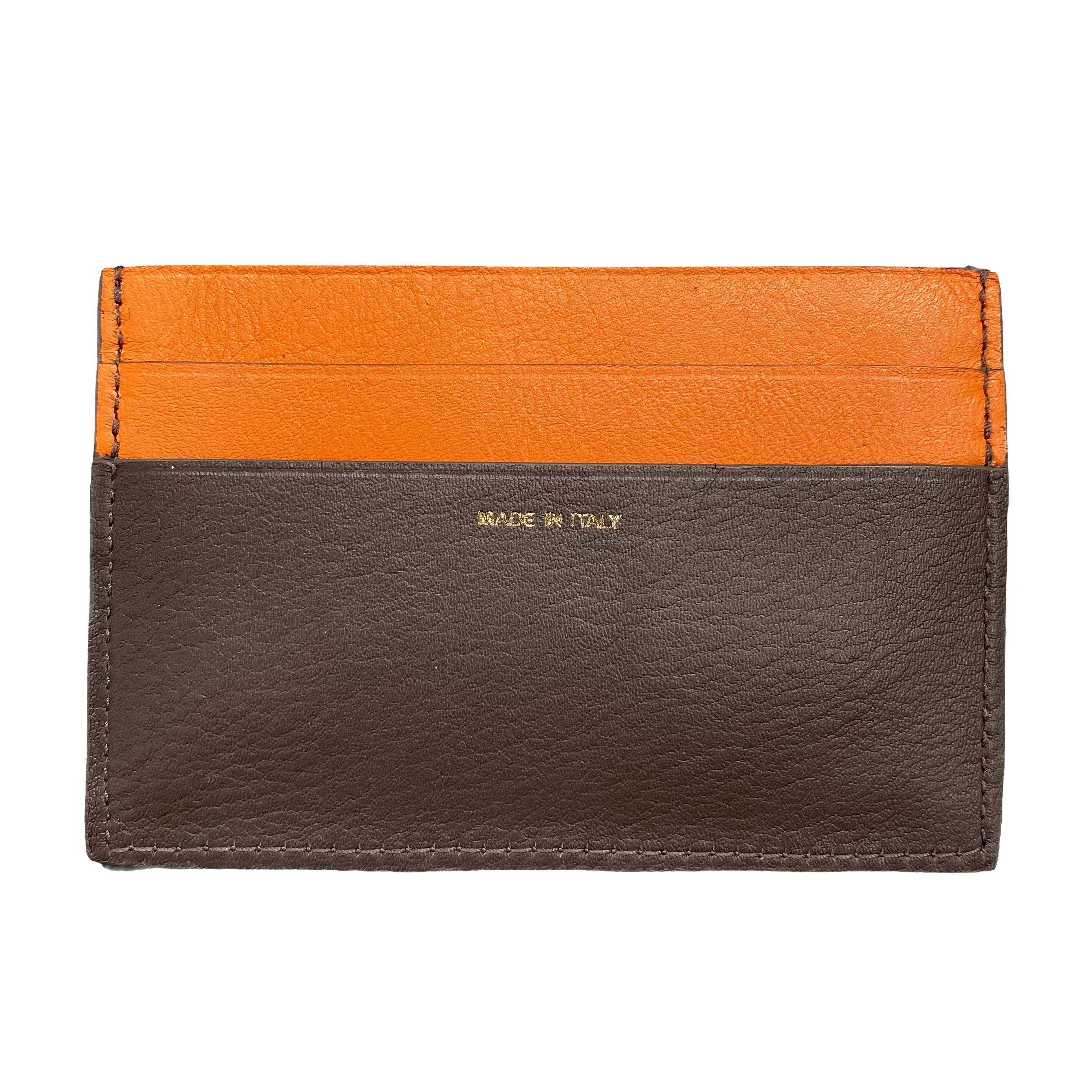 Paul Smith Classic Grey & Orange Cardholder