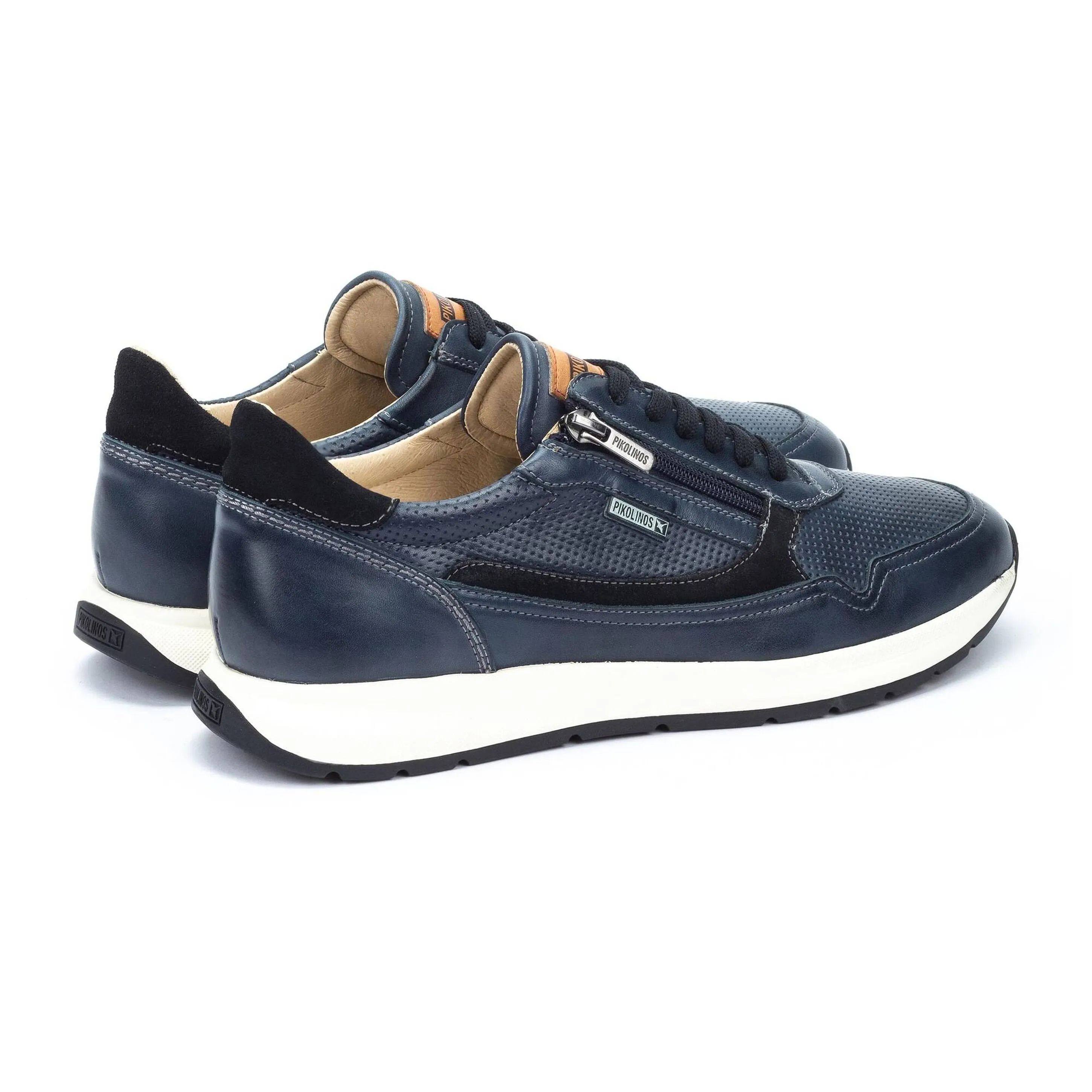 Pikolinos Gareth M2B-6263 Mens Leather Lace Up Trainer