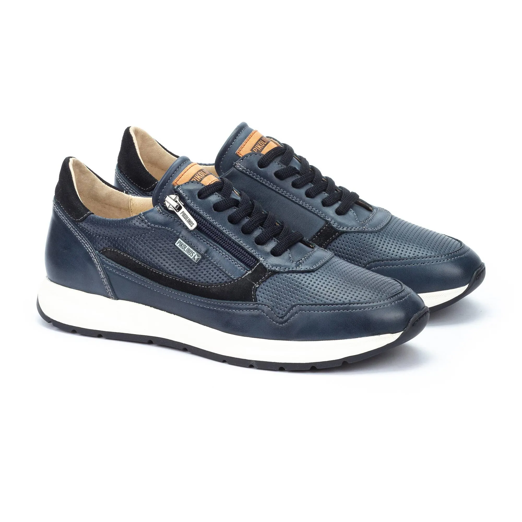 Pikolinos Gareth M2B-6263 Mens Leather Lace Up Trainer