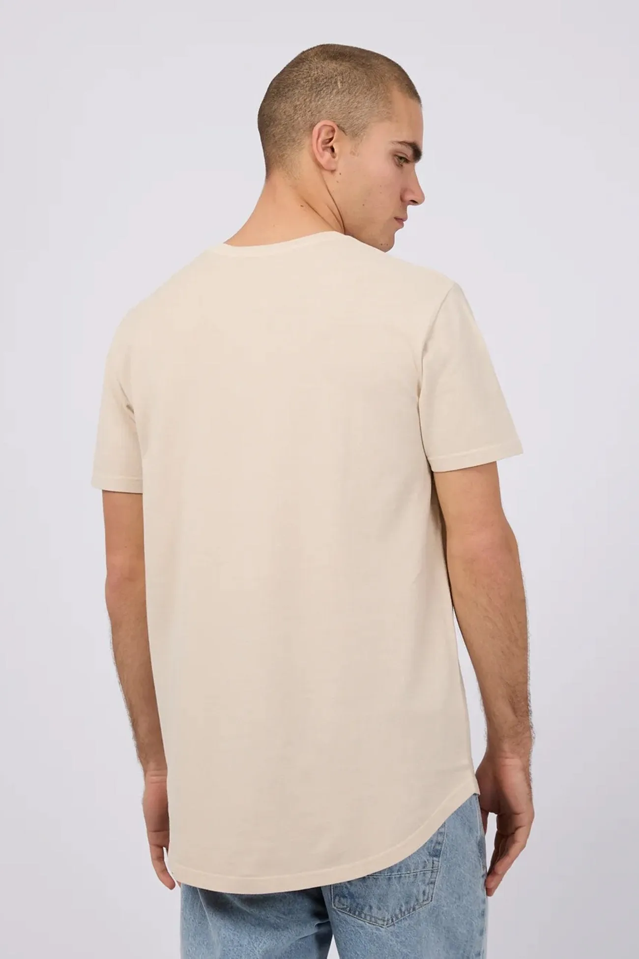 Pique Tee Chalk