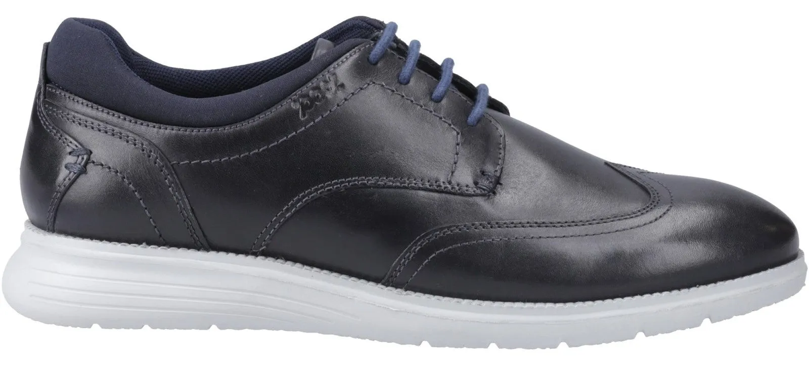 POD Vantage Mens Leather Lace Up Casual Shoe