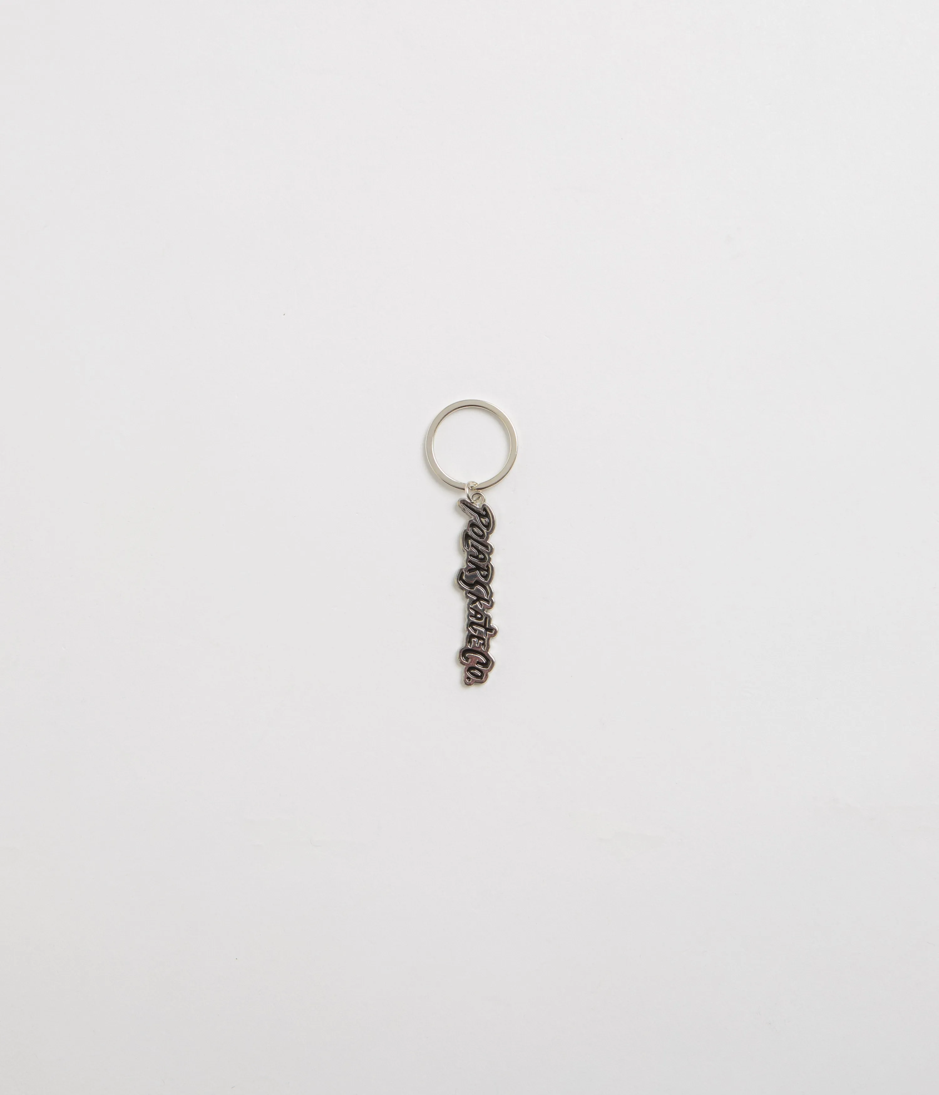 Polar Surf Logo Key Chain - Silver / Black