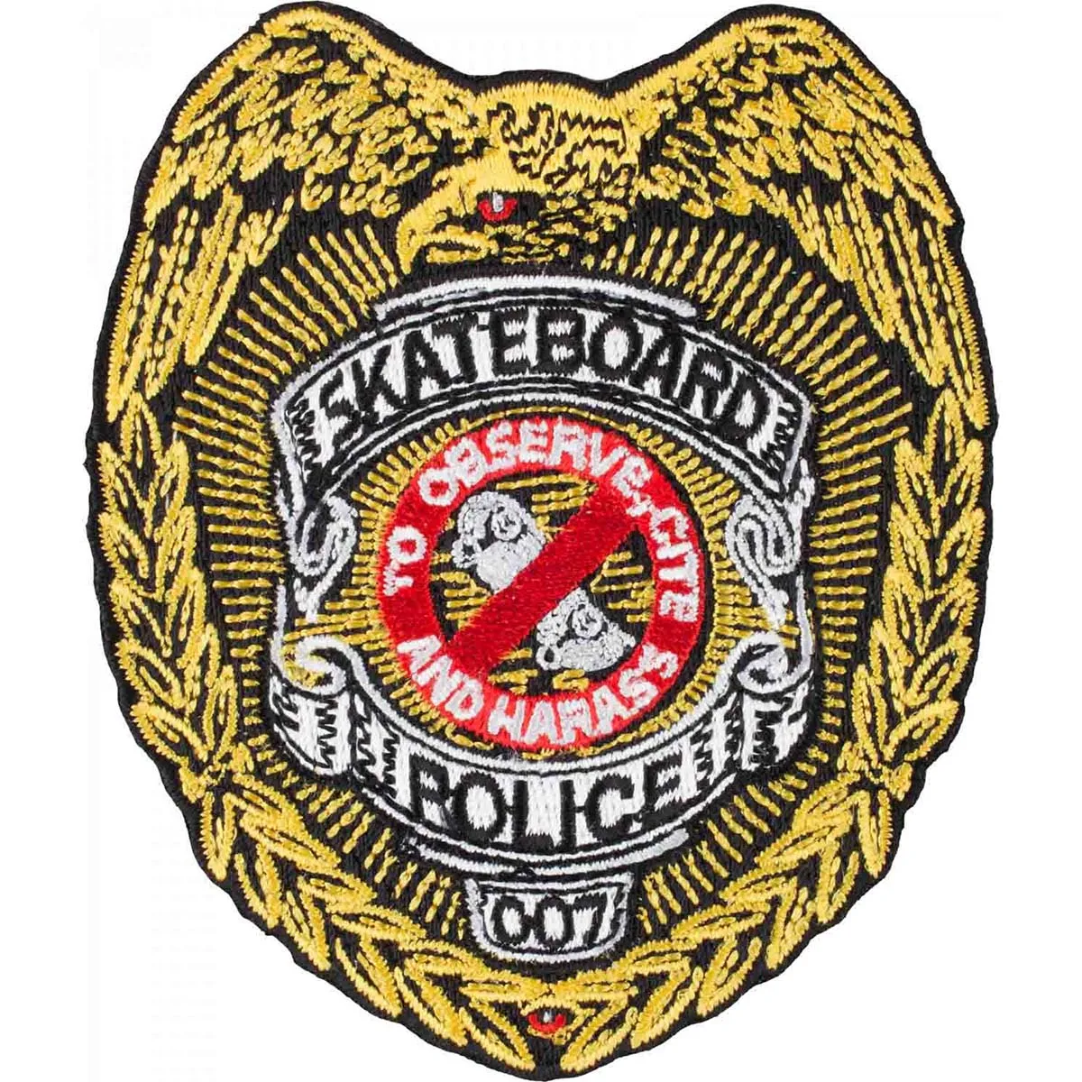 Powell Peralta -  Skateboard Police Patch