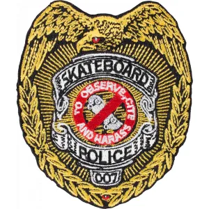Powell Peralta -  Skateboard Police Patch
