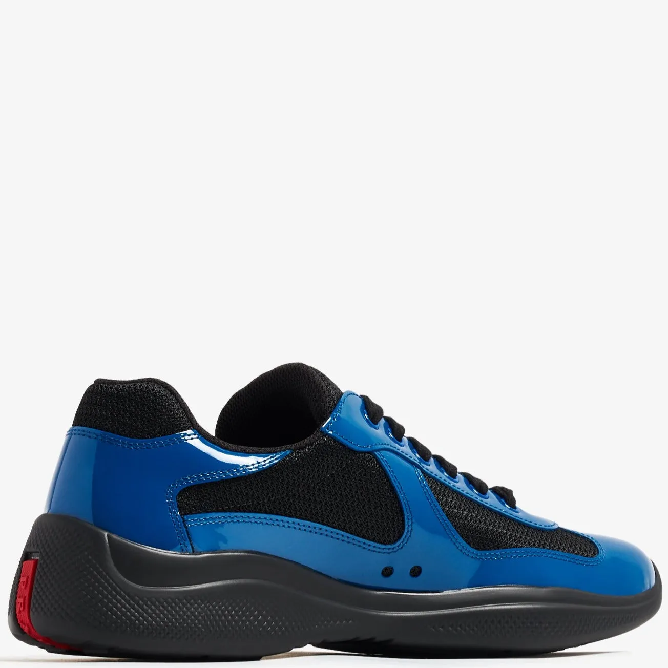 Prada Americas Cup Black & Blue Trainers