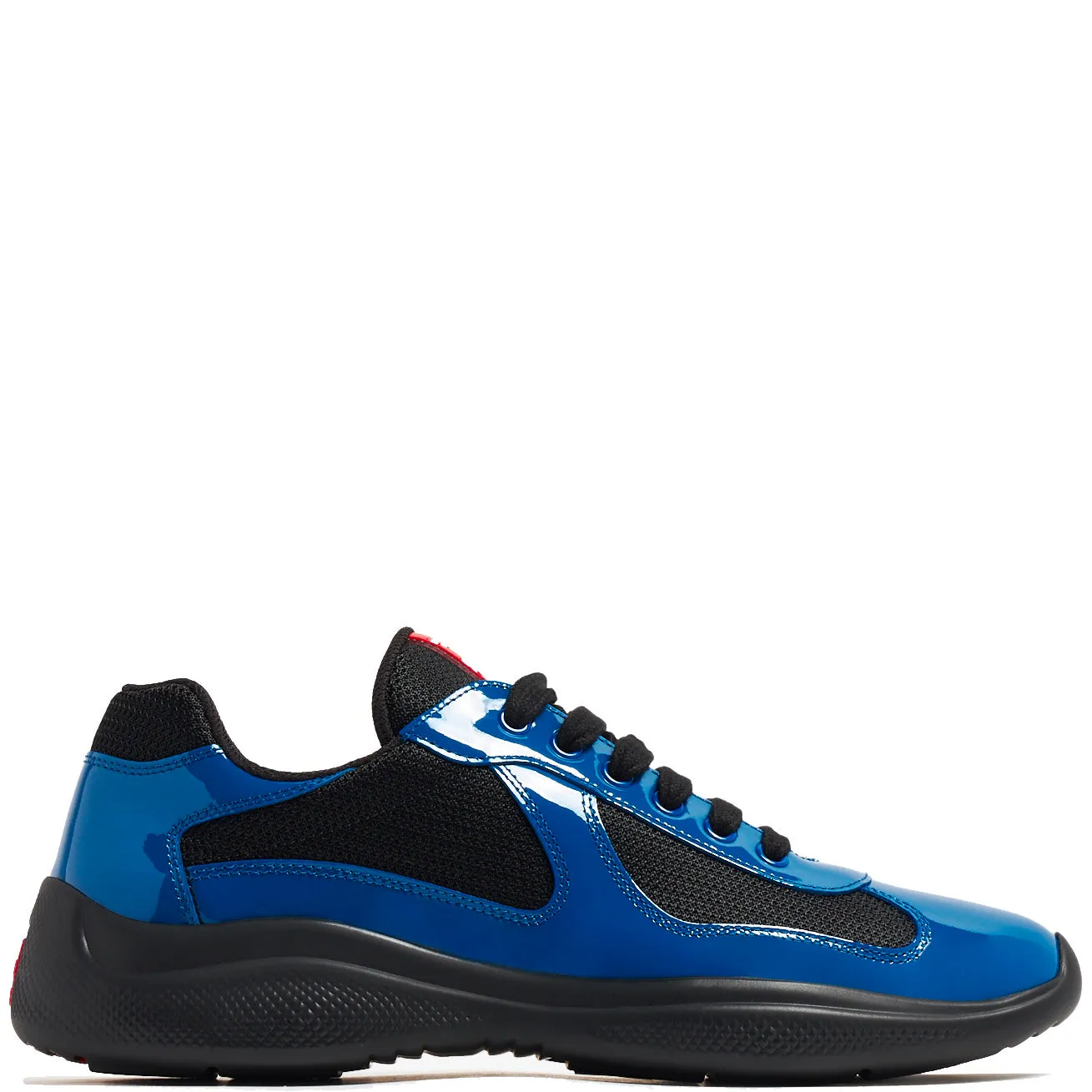 Prada Americas Cup Black & Blue Trainers